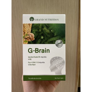 CỐM PHÁT TRIỂN TRÍ NÃO G-BRAIN 30 GÓI