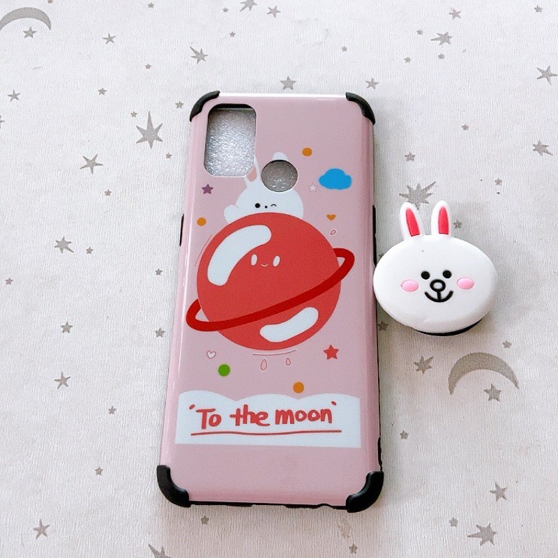 Ốp lưng idm Hàn Quốc kèm pop Oppo A53