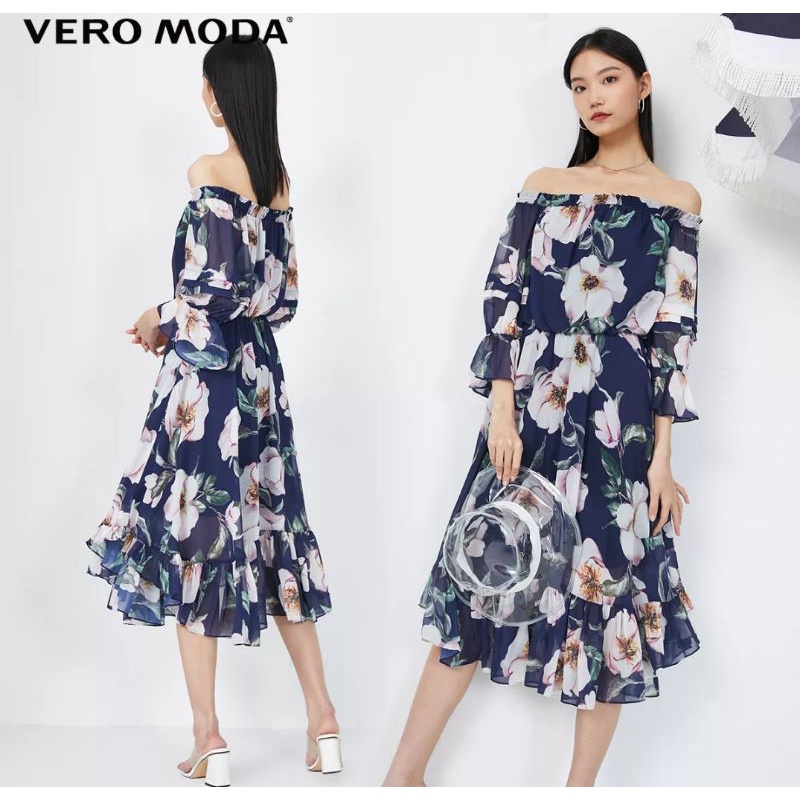 Đầm voan lụa cao cấp Vero Moda