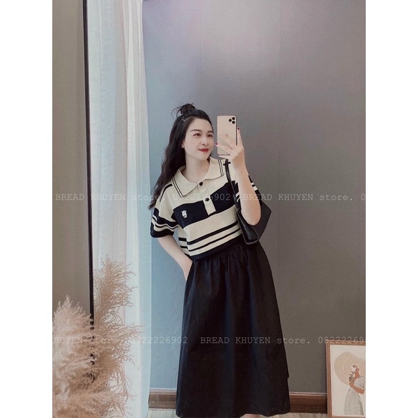 Áo len 2 màu dành cho nữ