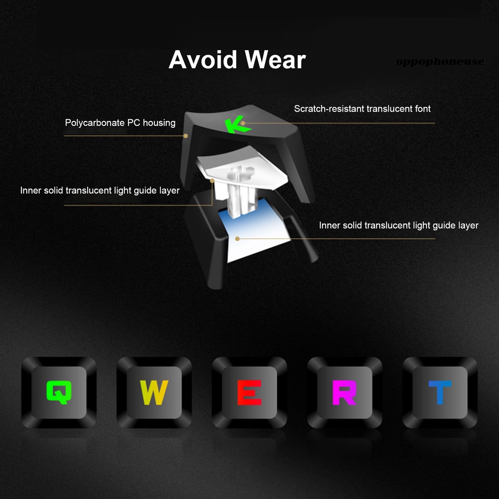 Bàn phím cơ gk-10 có đèn nền 87 phím cho laptop / pc kiểu dáng nhỏ gọn