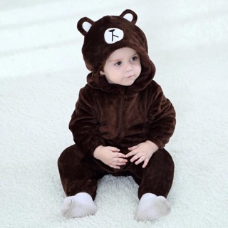 Bộ gấu liền bông cho bé và người lớn