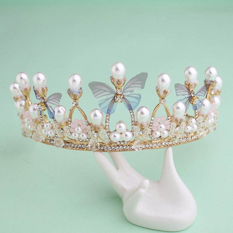 Vương Miện Công Chúa Thời Trang Cho Bé Gái