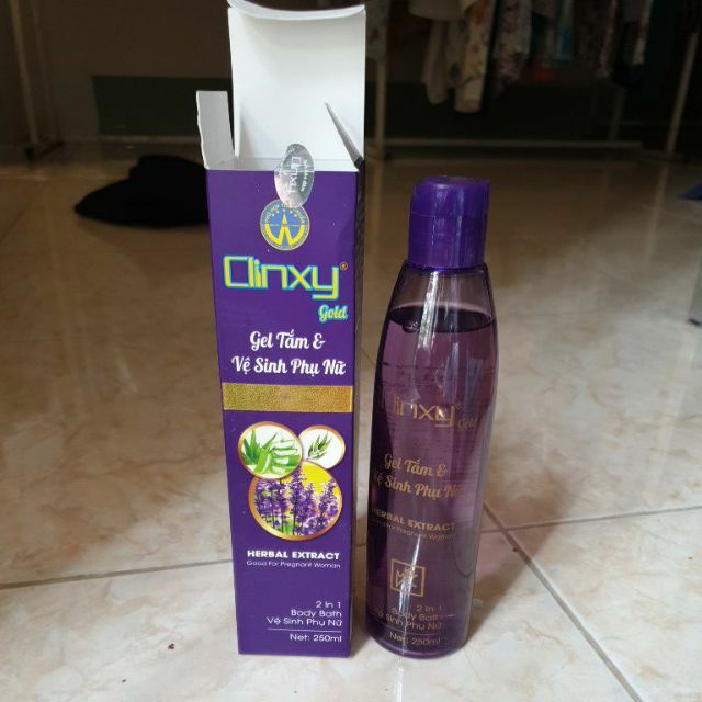 Gel tắm và vệ sinh phụ nữ mang thai Clinxy 2 chai