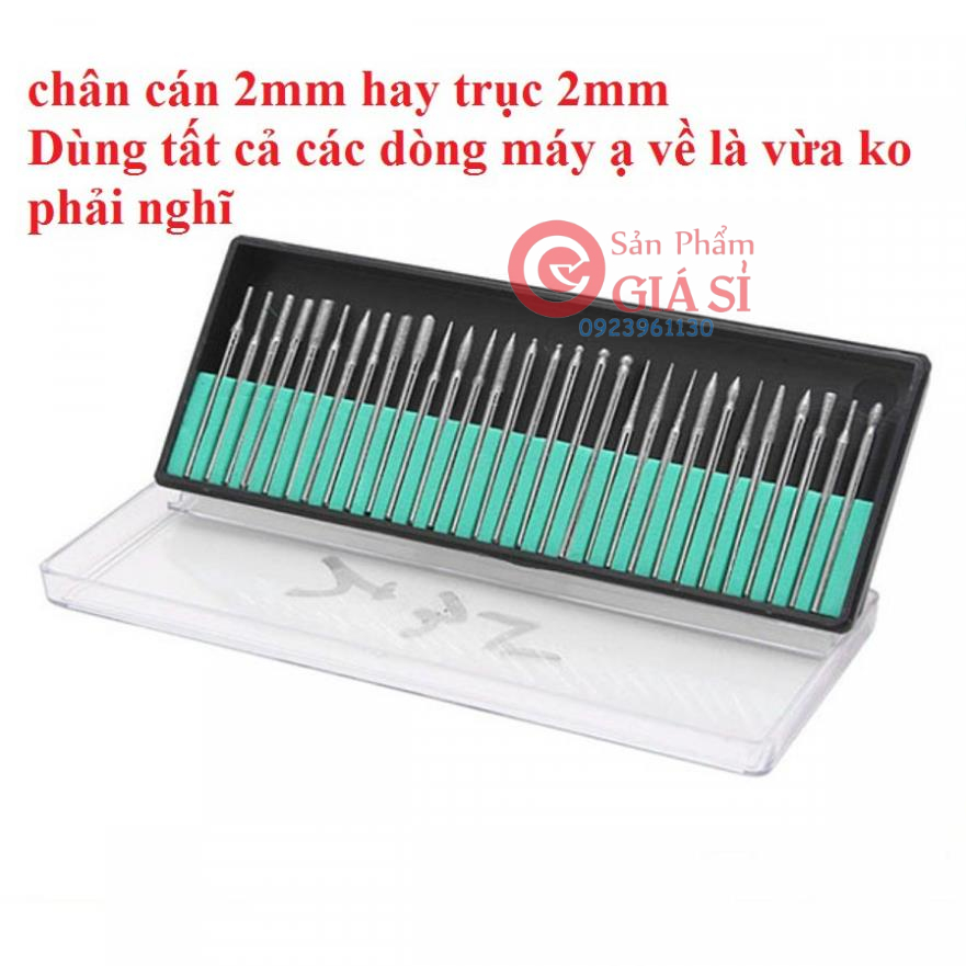 Bộ 30 mũi khắc mài hợp kim mini trục 2mm hoặc 3mm ❤️freeship❤️