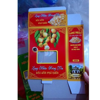 vỏ hộp đựng long nhãn hạt sen