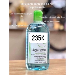 TẨY TRANG BIODERMA BẢN HÀN( XANH LÁ)