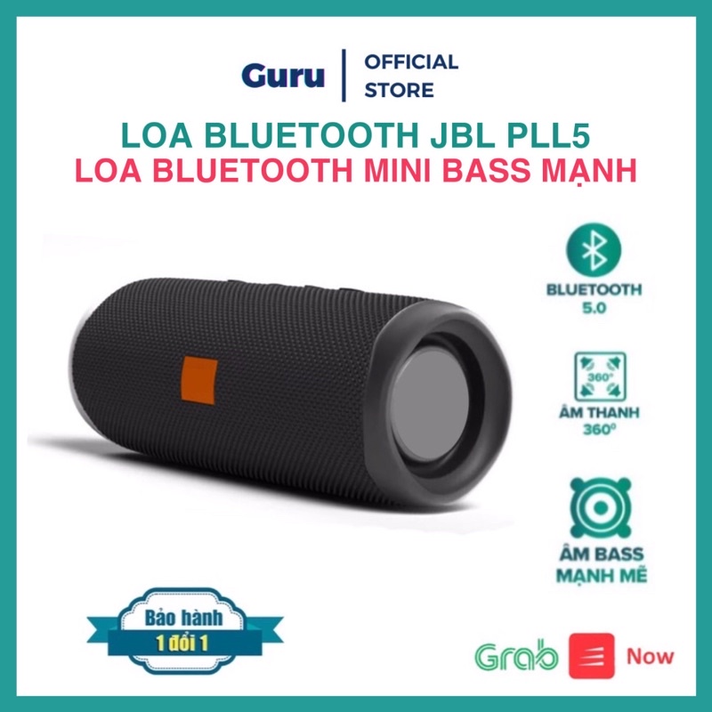 [BASS MẠNH] Loa Bluetooth Mini PLL5, Loa mini nghe nhạc không dây, có khe cắm thẻ nhớ, Pin trâu - Bảo hành 12 tháng