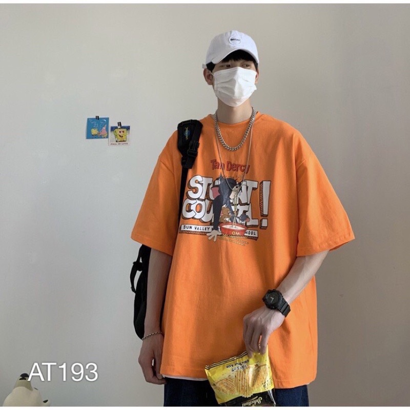 Áo Thun Nam Nữ VN CLO in hình chuột - AT193