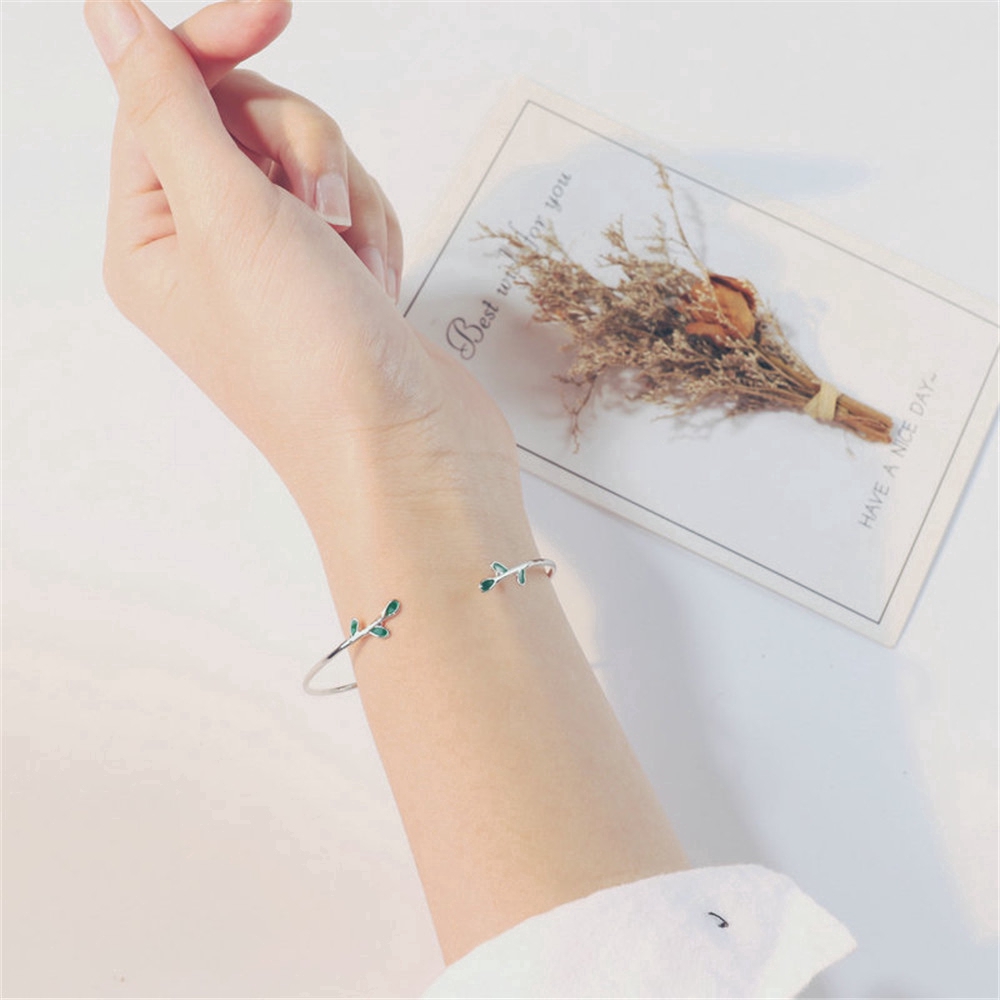 Cod In Stock New Vòng đeo tay kiểu dáng đơn giản phong cách Hàn Quốc cho nữ