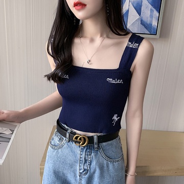 Áo Dệt Kim Hai Dây Thời Trang Mùa Hè Cho Nữ