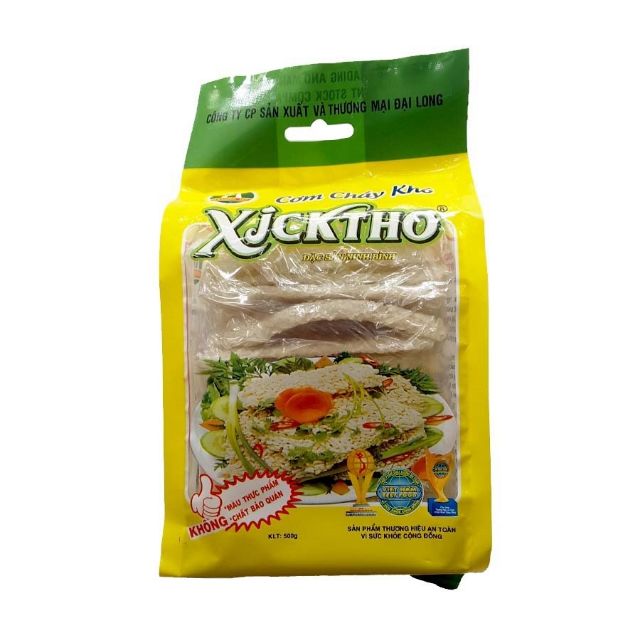 Cơm cháy khô xích thổ- Đặc sản ninh bình- Sản phẩm thương hiệu an toàn vì sức khỏe cộng đồng