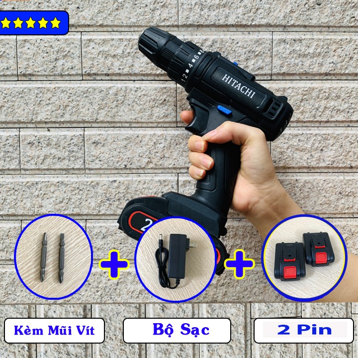 Khoan Pin 24v Hitachi Loại 2 Pin