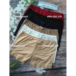 Quần lót đùi nữ, quần mặc trong váy cotton Việt Nam (giá sỉ)