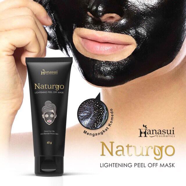 Mặt Nạ Lột Làm Sáng Da Hanasui Naturgo 60gr