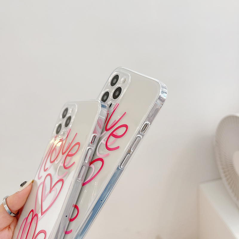 Ốp điện thoại in Gradient trong suốt cho iPhone 12 12pro 12promax 7plus 8 plus 7 8 X XS XR XSMAX 11 11pro 11promax | BigBuy360 - bigbuy360.vn
