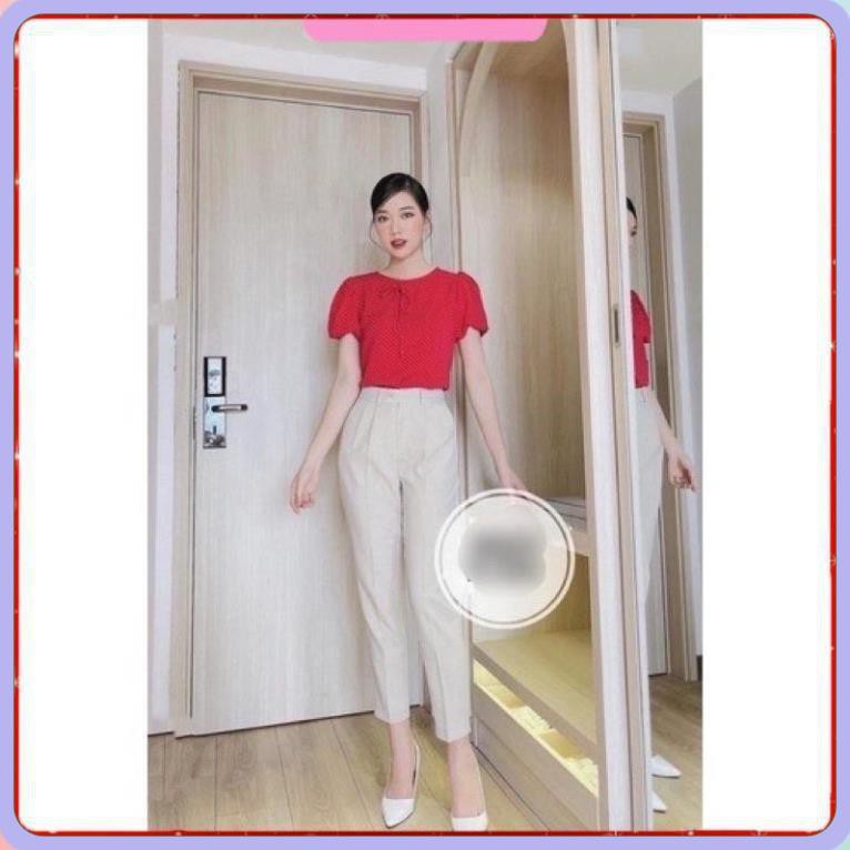 Quần Baggy Công Sở- Quần ÂU công sở cạp khóa thanh lịch đủ màu chất mát, dày dặn đứng form ĐỦ SIZE -  [ HÀNG CAO CẤP] | BigBuy360 - bigbuy360.vn