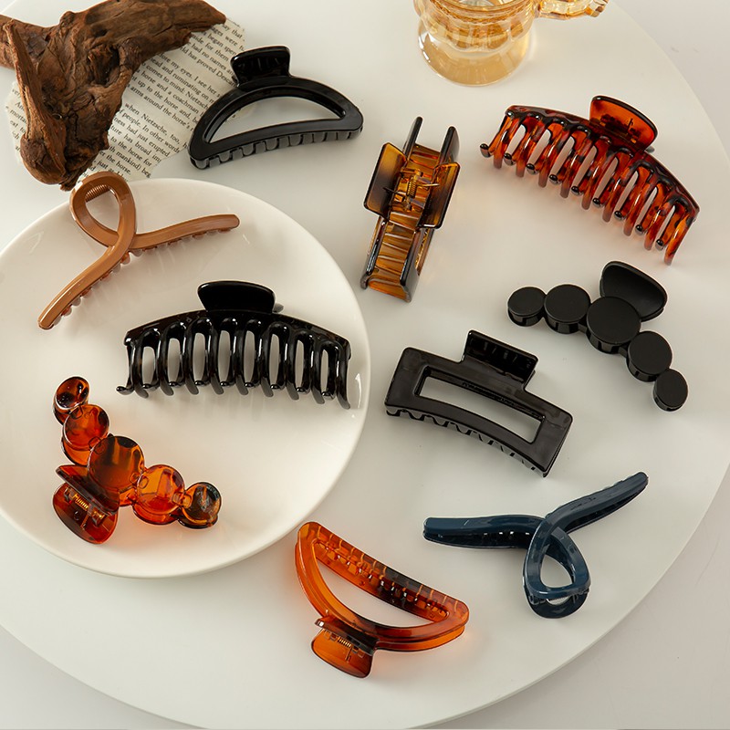 Kẹp Tóc Kiểu Dáng Thanh Lịch Phong Cách Hàn Quốc Dành Cho Nữ