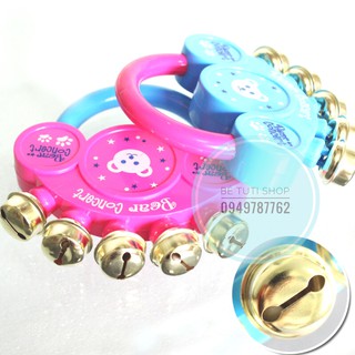 Đồ chơi xúc xắc/lục lạc cầm tay 5 chuông cho bé