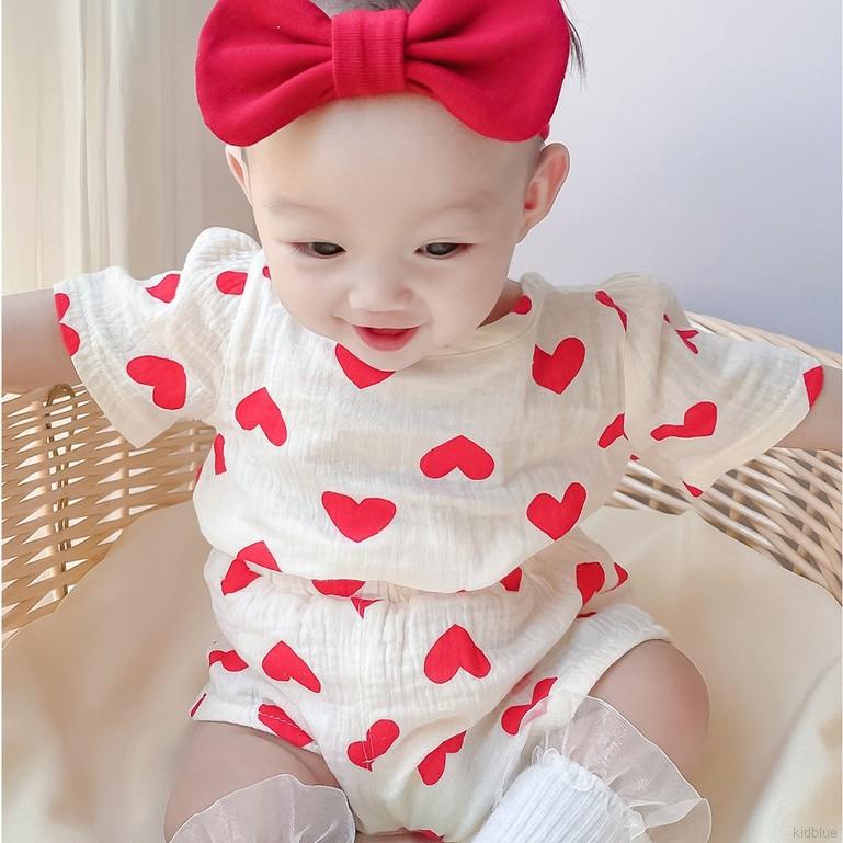 Bộ Áo Thun Tay Cánh Tiên Và Quần Đùi Đáng Yêu Cho Bé Gái