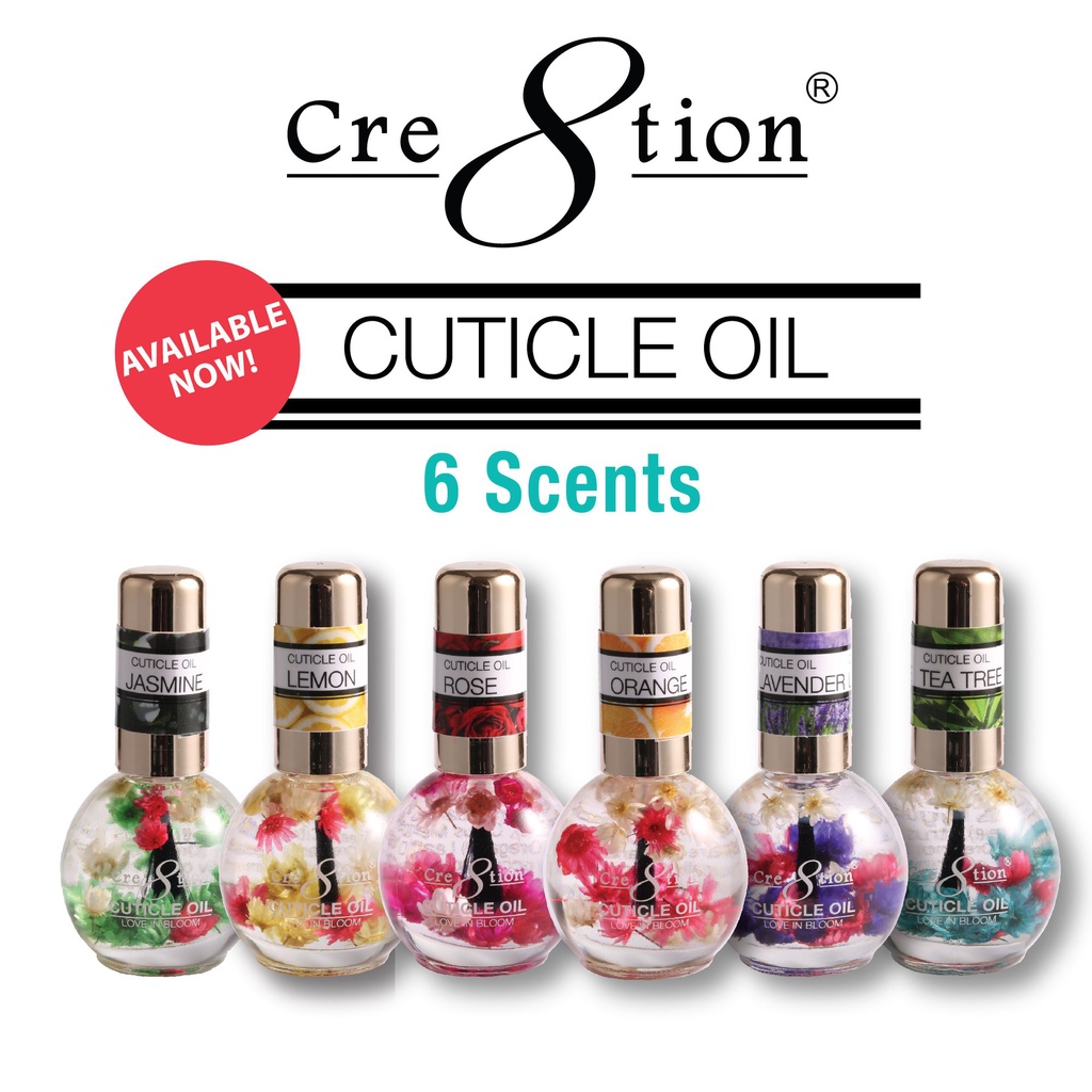 Cuticle Oil ( dầu) dưỡng viền móng của Cre8tion ( 6 mùi)