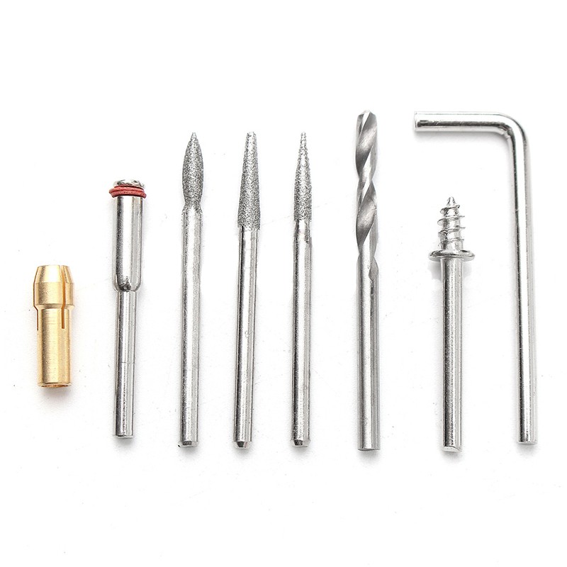 Bộ 40 phụ kiện cho máy mài đánh bóng 1 / 8 ' '