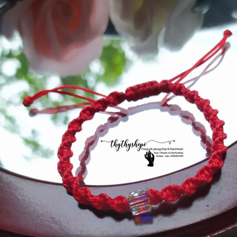 Vòng Handmade Pha lê 4 hình may mắn [ Rẻ Vô địch ] - [ Thái Lan ]