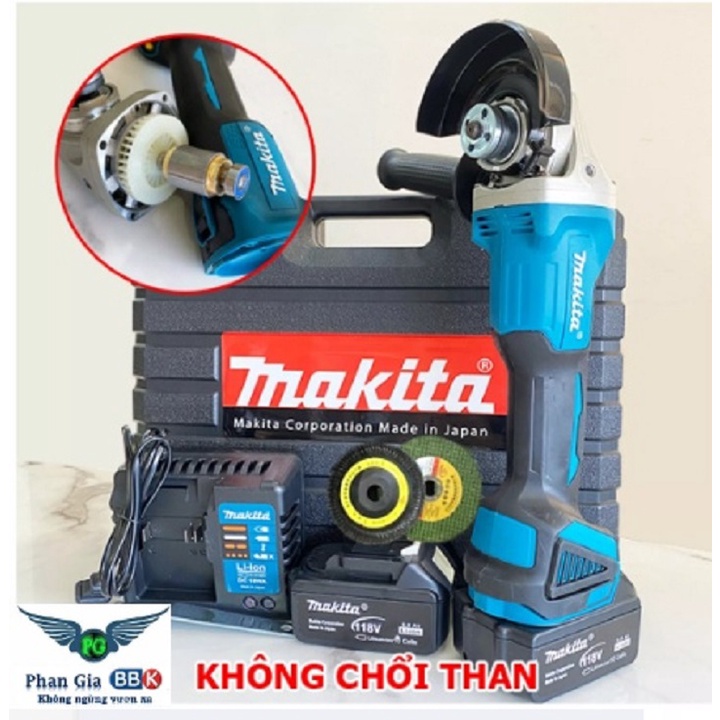 Máy Mài Pin MAKITA 118V (Máy 2 Pin Không Hộp)