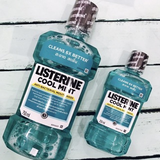 Cặp nước xúc miệng Listerine Thái Lan (750ml + 250ml )