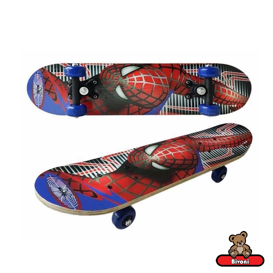 Ván trượt Pohanu trẻ em  skateboard bằng hỗ hoạt hình đáng yêu an toàn cho bé VT1