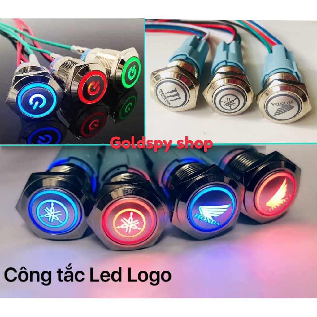 Công tắc led logo ( giá 1 chiếc)