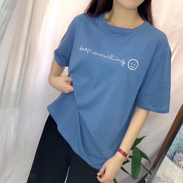 Áo thun tay lỡ form rộng