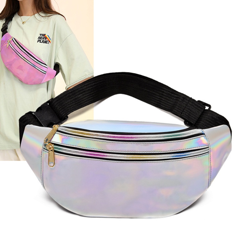 Túi Đựng Điện Thoại Đeo Hông Màu Phản Quang Chống Thấm Nước Có Thể Điều Chỉnh Hỗ Trợ Chạy Bộ