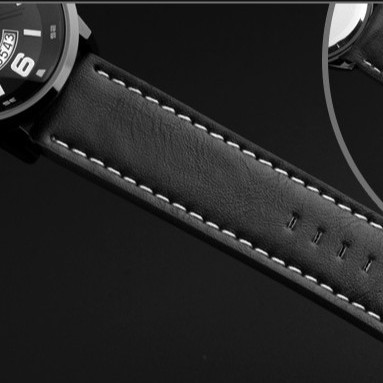 Đồng hồ nam SKMEI chính hãng Fullbox, dây da phong cách thể thao, mạnh mẽ - SKMI7