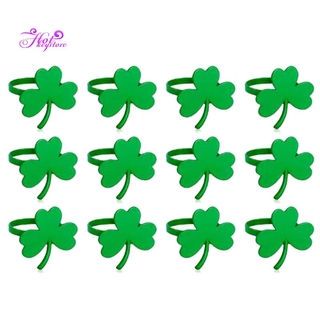 Vòng Kim Loại Giữ Khăn Ăn Hình Cỏ Ba Lá