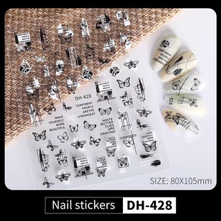 sticker 3d dán móng tay nail các mẫu siêu hot