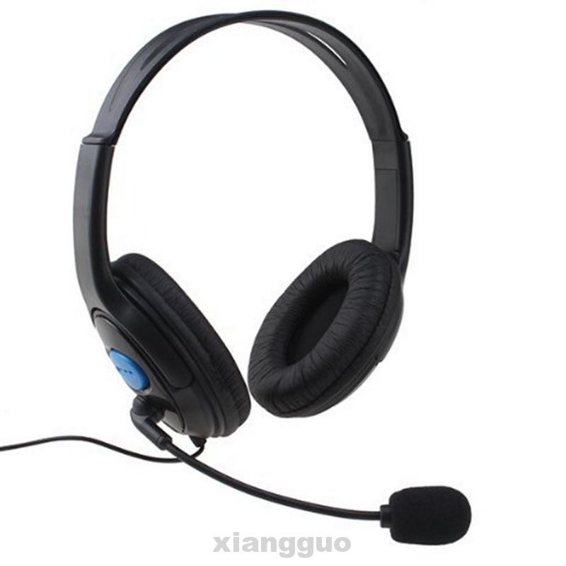 Tai Nghe Có Dây Kèm Mic Màu Đen Cho Ps4 | BigBuy360 - bigbuy360.vn