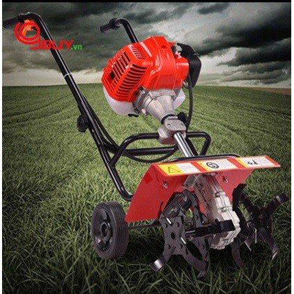Máy xới đất mini Honda Gx35, máy xạc cỏ đất trồng cây chất lượng