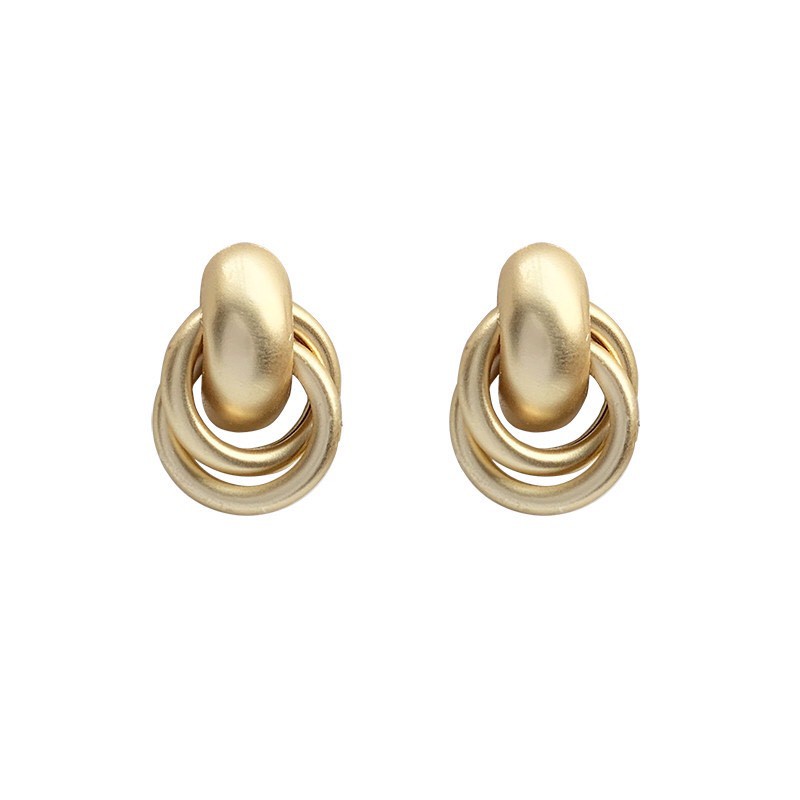 Hoa tai bản dầy xoắn lạ mắt K288 Mayconner