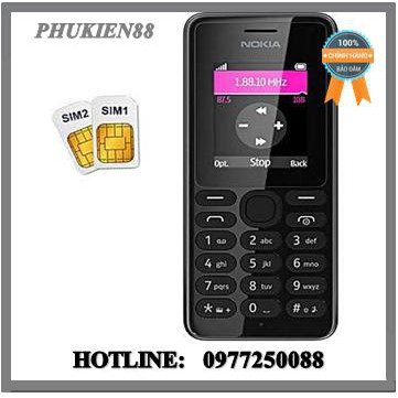 Điện Thoại NOKIA 108 2 Sim Hàng Zin - Like New Kèm Pin Sạc