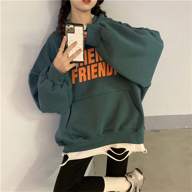 Áo Hoodie Nữ áo hoodie form rộng [FREESHIP] Áo hoodie nỉ bông áo hoodie FRIENDI áo hoodie nam nữ 2021 | BigBuy360 - bigbuy360.vn