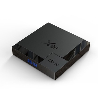 Android tv box x96 mate - hệ điều hành 10, ram 4gb, rom 32gb, allwinner h616