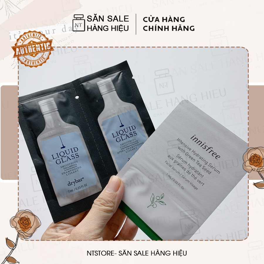 Mẫu thử nước hoa dạng xịt 1.5ml và mẫu thử mỹ phẩm cao cấp chính hãng các loại