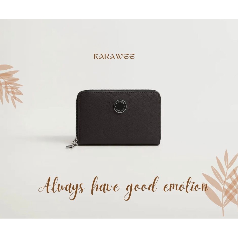 Ví ngắn Safiano Mango - Karawee