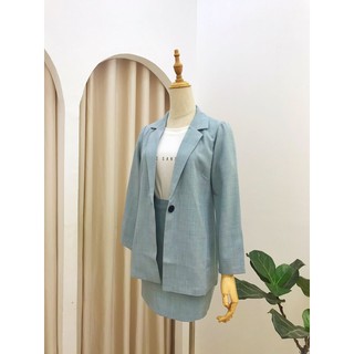Maiimer.Designs - Chân váy Nina Xanh