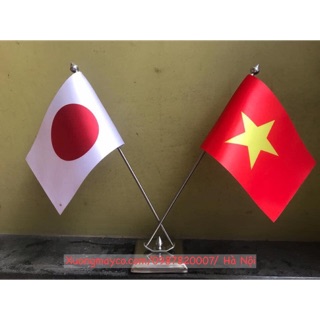 Cờ để bàn Việt nam nhật bản