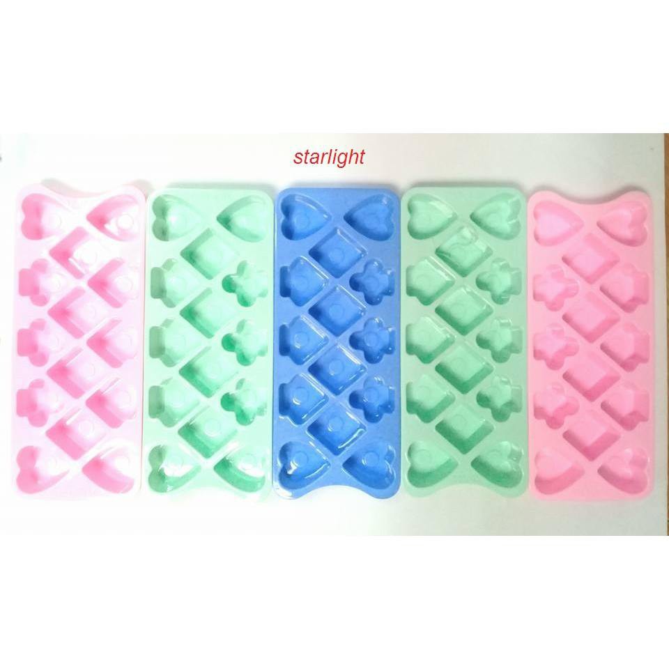 (thanh lý nghỉ bán)sét 2 khay vỉ đá 14 viên có họa tiết