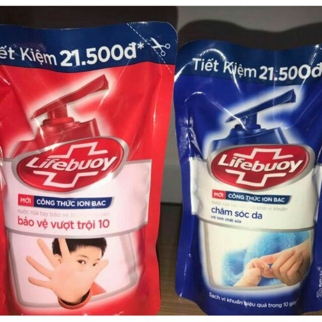 NƯỚC RỬA TAY LIFEBUOY  DẠNG TÚI 450G