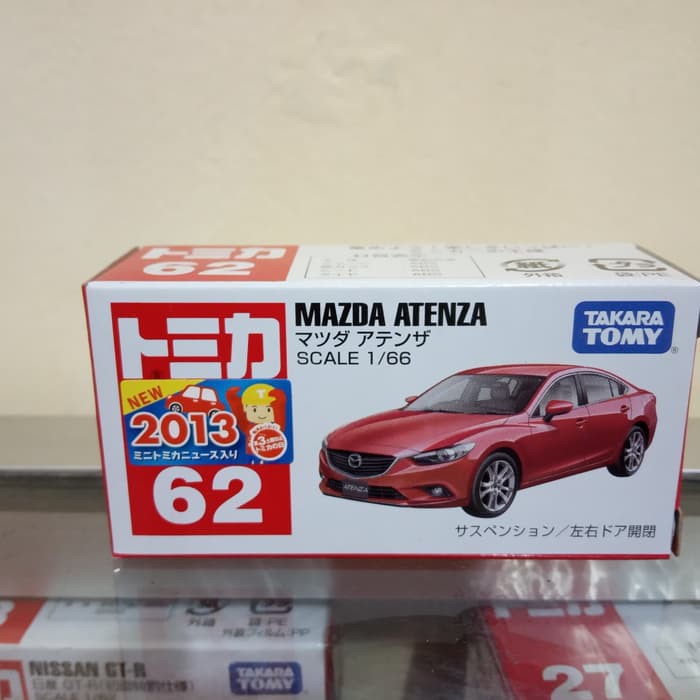 Mô Hình Xe Hơi Mazda Atenza Tomica No 62 Chân Thật