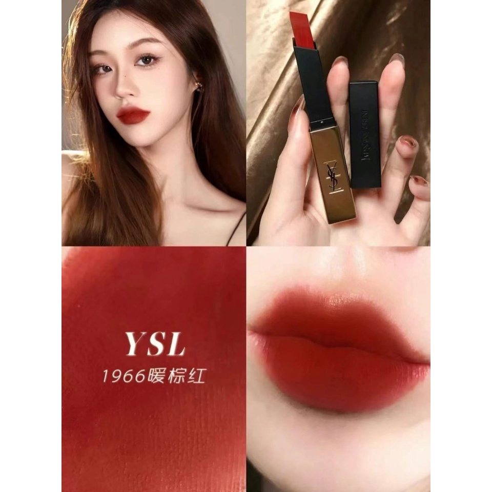 🇮🇹 Son YSL Slim Matte Chính Hãng - Son Ysl 28/21/23/01/09/112/103/107/108
